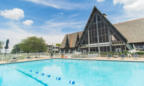 Outdoor pool at hueston woods