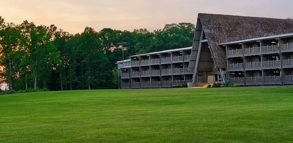 Lodge at Sunset